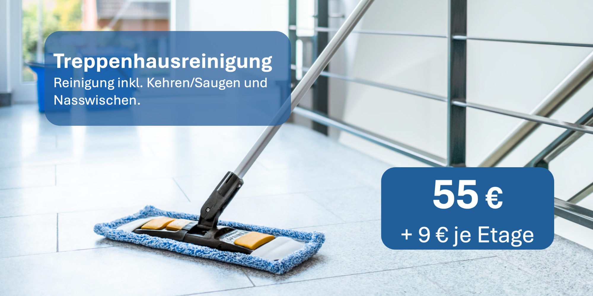 Treppenhausreinigung Nürnberg | jetzt Angebot anfordern treppenhausreinigung-nuernberg-eingangsbereich-wischmopp.webp